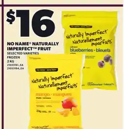 Loblaws NO NAME NATURALLY IMPERFECT FRUIT, 2 KG offer