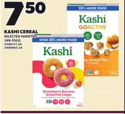 Loblaws KASHI CEREAL, 349-510 G offer