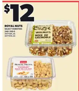 Loblaws ROYAL NUTS, 240-350 G offer