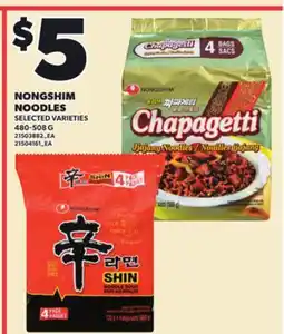 Loblaws NONGSHIM NOODLES, NONGSHIM NOODLES offer