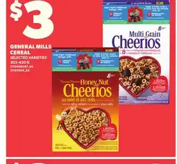 Loblaws GENERAL MILLS CEREAL, 303-430 G offer