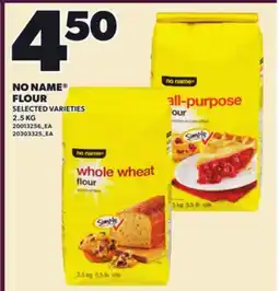 Loblaws NO NAME FLOUR, 2.5 KG offer