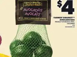 Loblaws FARMER'S MARKET AVOCADO BAG, 5'S offer