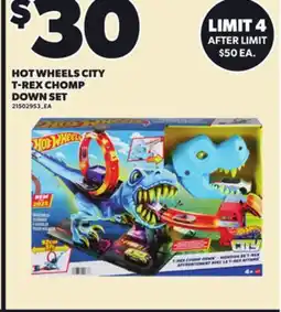 Loblaws HOT WHEELS CITY T-REX CHOMP offer