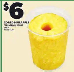 Loblaws CORED PINEAPPLE offer
