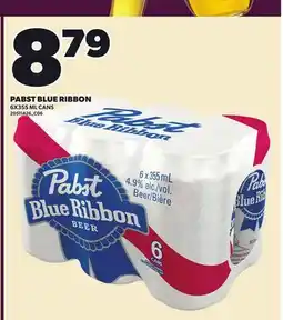 Loblaws PABST BLUE RIBBON, 6X355 ML CANS offer