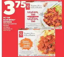 Loblaws PC OR BLUE MENU , 212-365 G offer