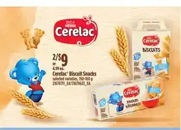 Loblaws CERELAC BISCUIT SNACKS , 150-160 G offer