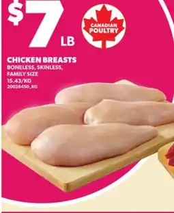 Loblaws CHICKEN BREASTS offer