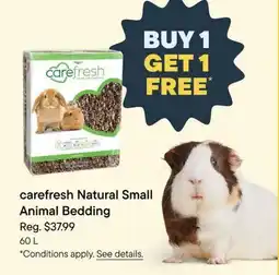 Petvalu Carefresh Natural Small Animal Bedding offer