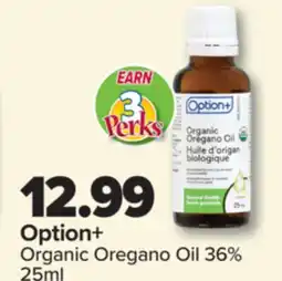 PharmaChoice Option+ Organic Oregano Oil offer