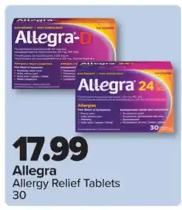 PharmaChoice Allegra Allergy Relief Tablets offer