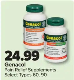 PharmaChoice Genacol Pain Relief Supplements offer