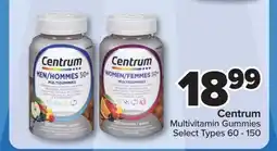 PharmaChoice Centrum Multivitamin Gummies offer