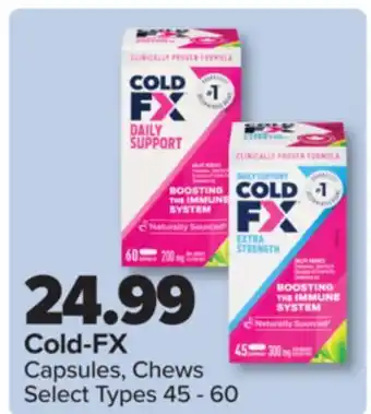 PharmaChoice Cold-FX Capsules, Chews offer