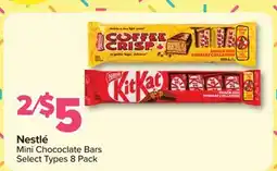 PharmaChoice Nestlé Mini Chococlate Bars offer