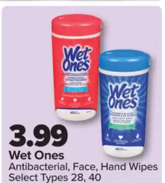 PharmaChoice Wet Ones Antibacterial, Face, Hand Wipes offer