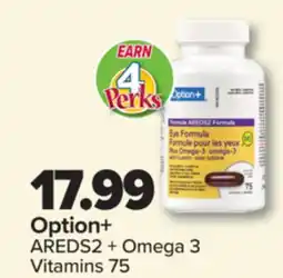PharmaChoice Option+ AREDS2 + Omega 3 Vitamins 75 offer