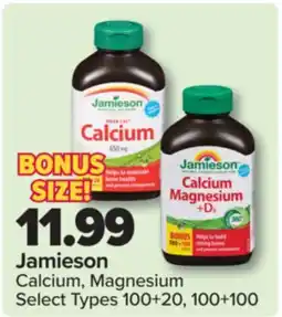 PharmaChoice Jamieson Calcium, Magnesium offer