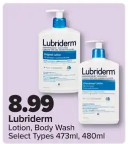 PharmaChoice Lubriderm Lotion, Body Wash offer