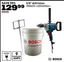 RONA 5/8 drill/mixer offer