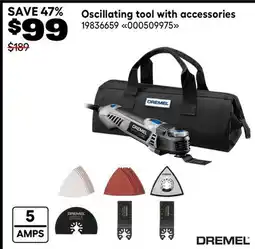 RONA Oscillating tool with accessories offer