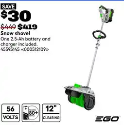 RONA EGO Snow shovel offer