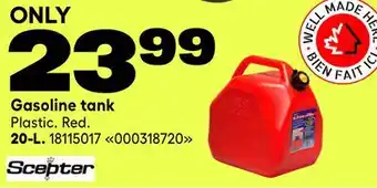 RONA Gasoline tank offer