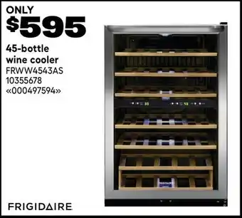RONA 45-bottle wine cooler offer