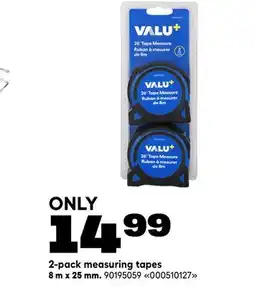 RONA 2-pack measuring tapes 8 m x 25 mm offer