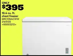 RONA MIDEA 10.4 cu. ft. chest freezer offer
