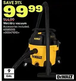 RONA DEWALT Wet/dry vacuum offer