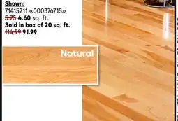 RONA Hardwood flooring offer