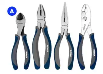 RONA 4-piece plier set offer