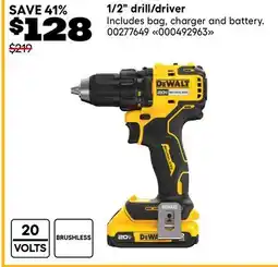 RONA DEWALT 1/2 drill/driver offer