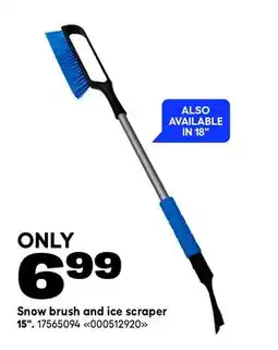 RONA VALU+ Snow brush and ice scraper offer