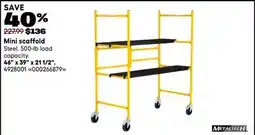 RONA Mini scaffold offer