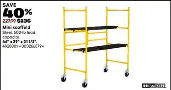 RONA Mini scaffold offer