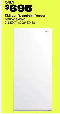 RONA 13.8 cu. ft. upright freezer offer