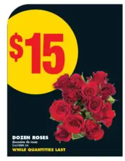 No Frills DOZEN ROSES offer