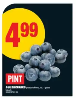 No Frills BLUEBERRIES, PINT offer