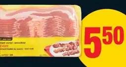 No Frills NO NAME BACON, 500 g offer