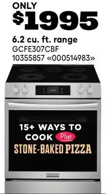 RONA FRIGIDAIRE GALLERY 6.2 cu. ft. range offer