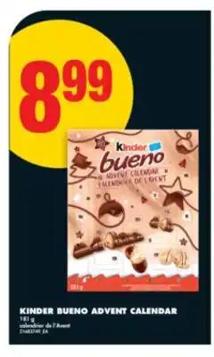 No Frills KINDER BUENO ADVENT CALENDAR, 181g offer