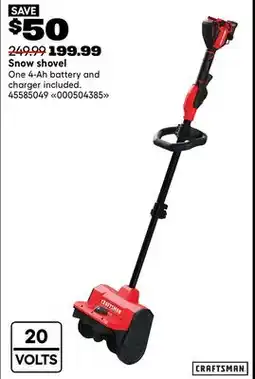 RONA Snow shovel offer