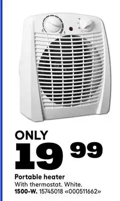 RONA Portable heater offer