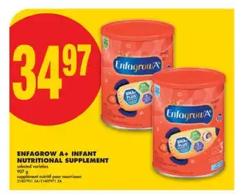 No Frills ENFAGROW A + INFANT NUTRITIONAL SUPPLEMENT, 907 g offer