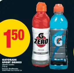 No Frills GATORADE SPORT DRINKS, 710 mL offer