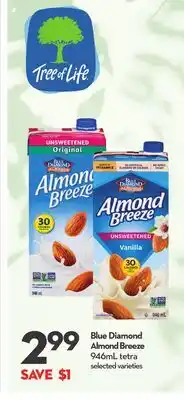 Longo's Blue Diamond Almond Breeze offer