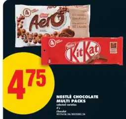 No Frills NESTLÉ CHOCOLATE MULTI PACKS offer